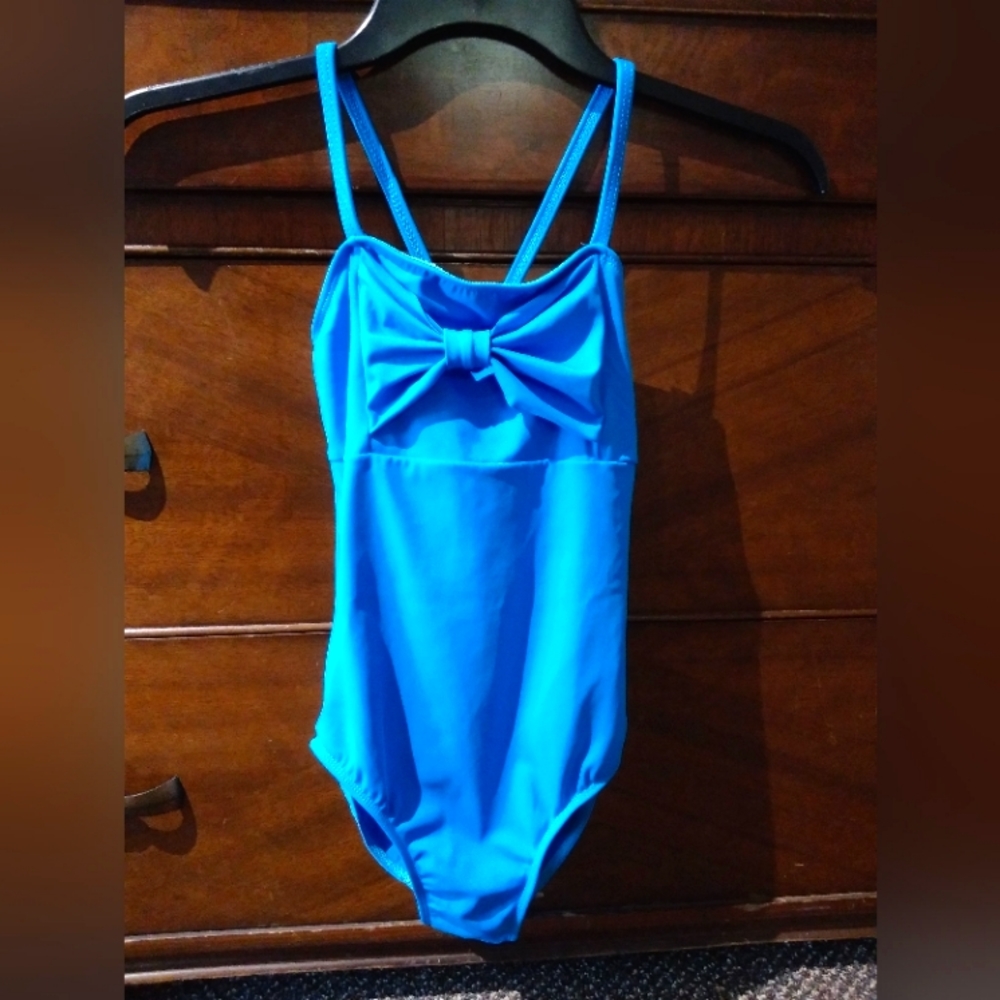 Beautiful blue Little Stars medium child leotard